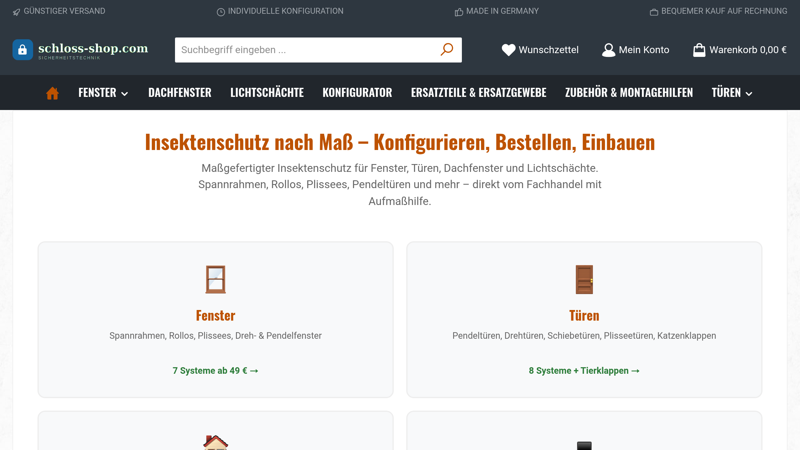 insektenschutz-profi.com Vorschau