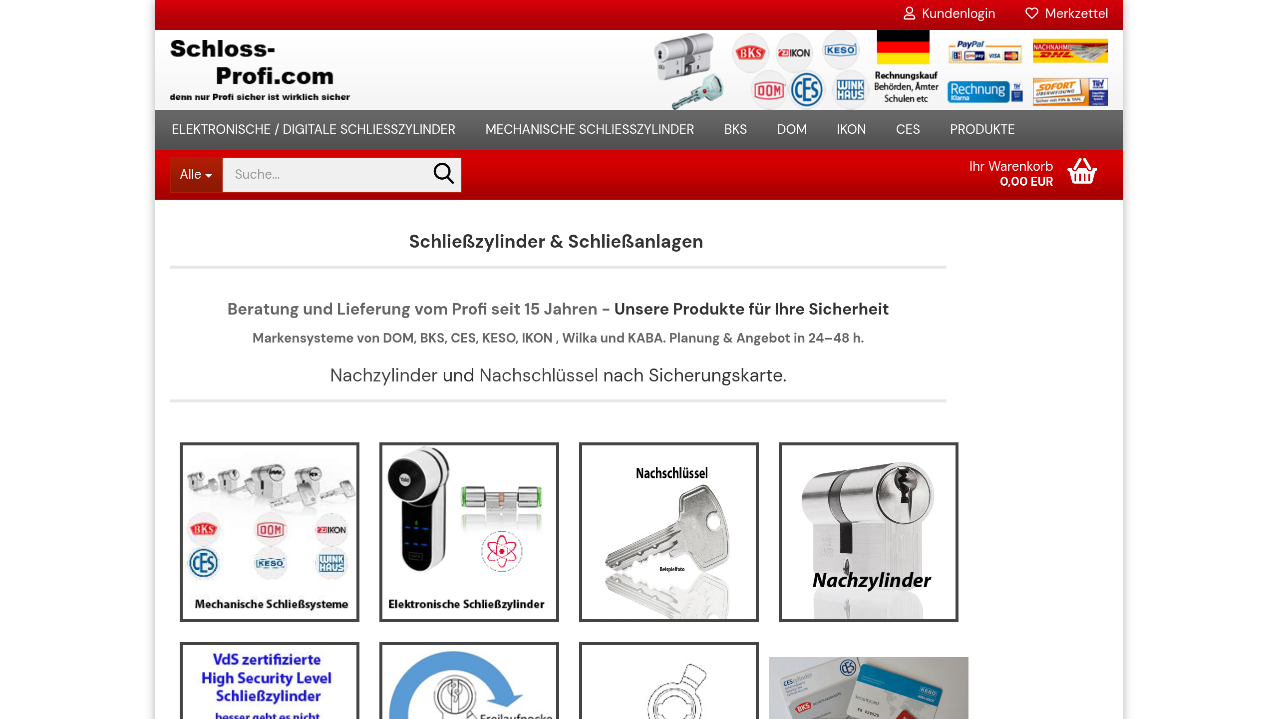schloss-profi.com Vorschau
