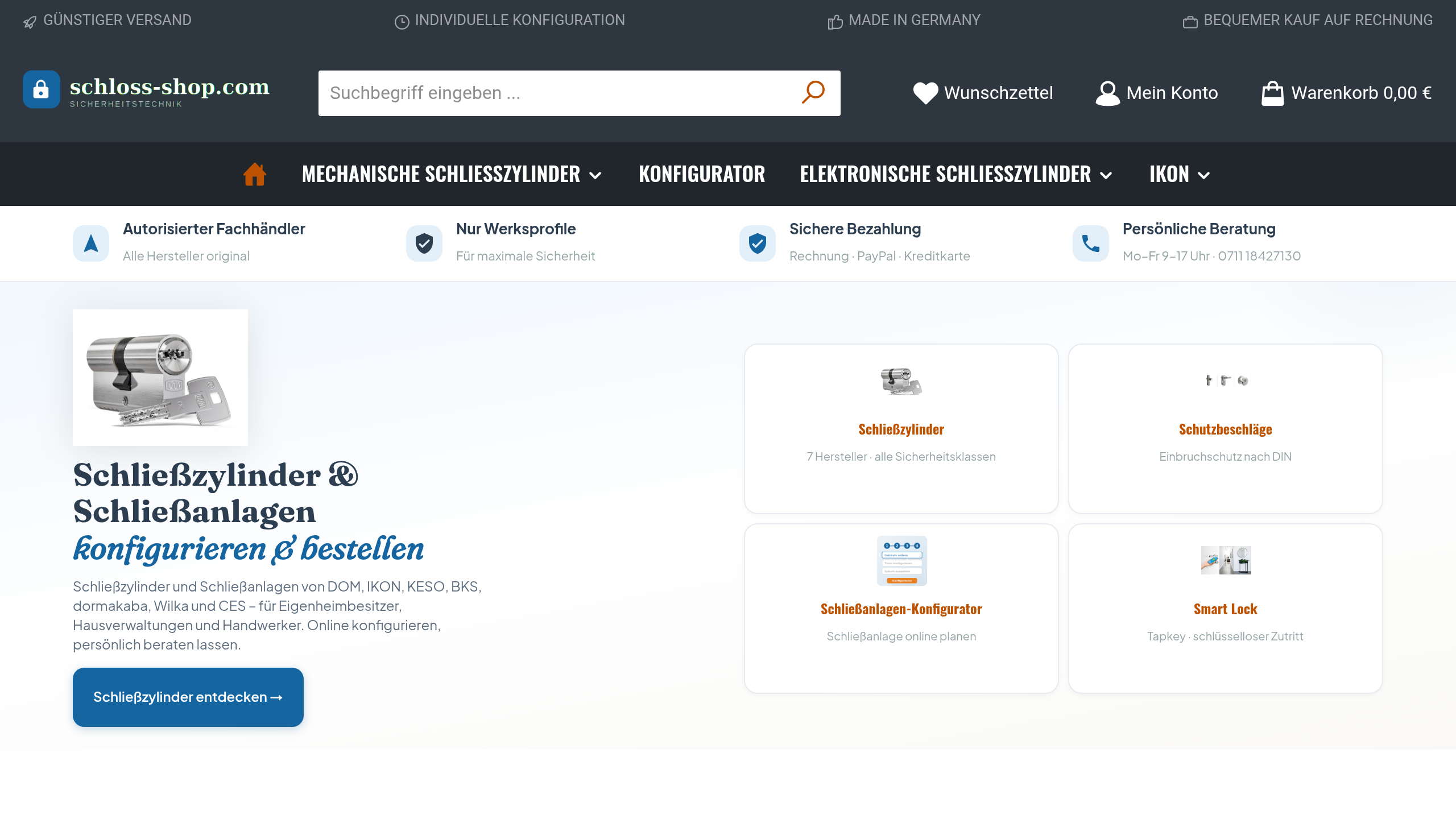 schloss-shop.com Vorschau